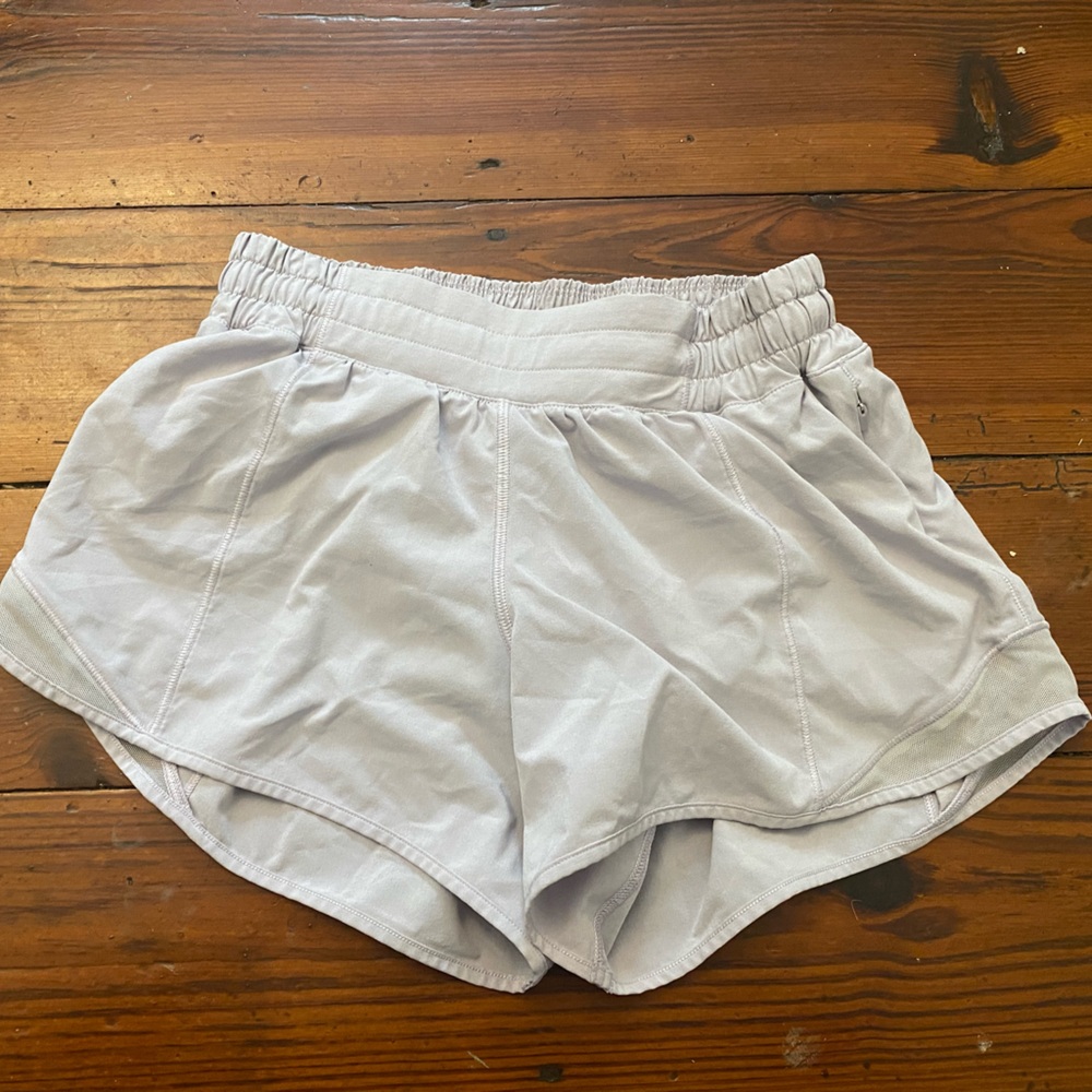 Lavender Lululemon size 4 shorts